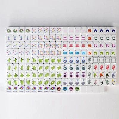 Red Charm Collection Mahjong Set